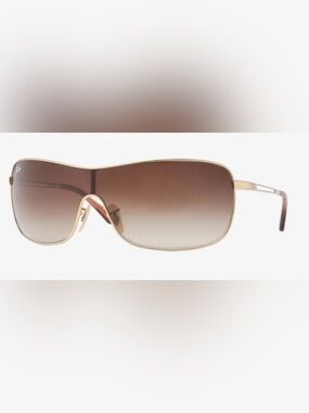 Rayban RB3466 Aviator Shield Sunglasses